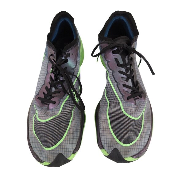 Nike Sneakers Mens 15 ZoomX Vaporfly Next% Valerian Blue Running Shoe - Picture 2 of 11